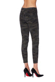 EM7034-Classic Camo Multi Zip Skinny Denim - Etienne Marcel Denim