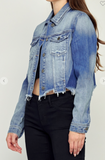 EM12003 CROP DENIM JACKET