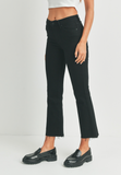 CLASSIC BLACK CROP FLARE