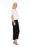 EM1074 PU PLEAT TROUSER  - Etienne Marcel Denim