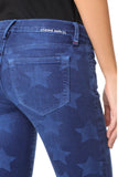 ROOS BLUE SKINNY WITH STARS EM7434  - Etienne Marcel Denim
